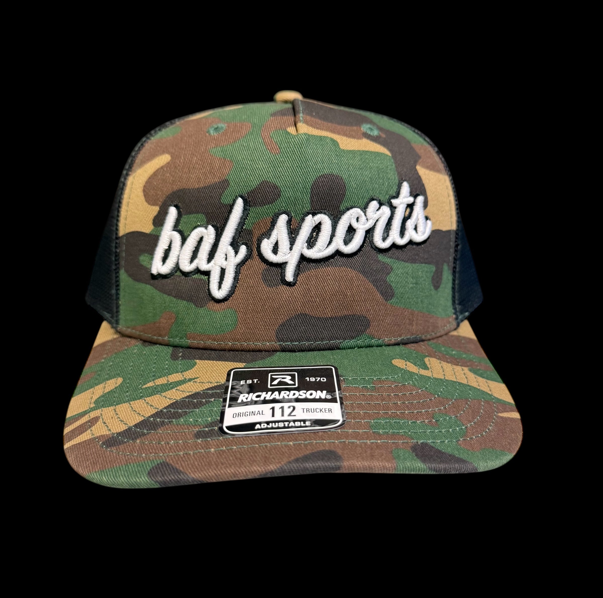 BAF Sports Camo SnapBack