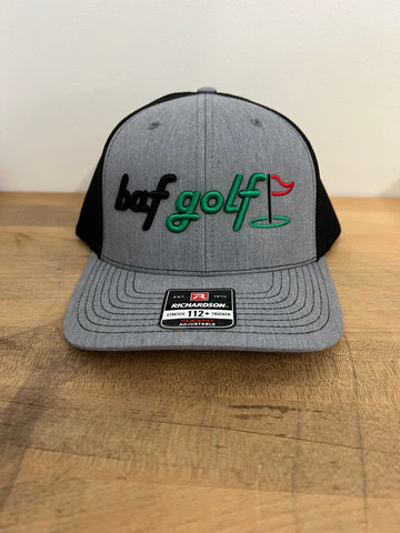 BAF Golf Flexfit Trucker Snapback Hat