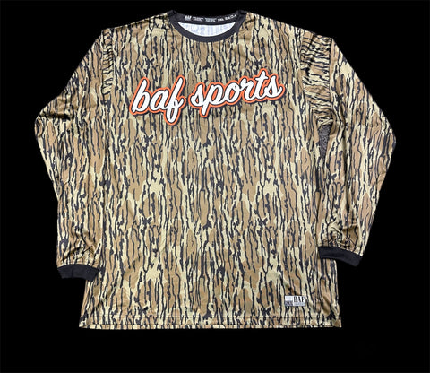 Bottomland Camo Long Sleeve Jersey