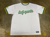 BAF Sports White Honeycomb Full Dye Jersey